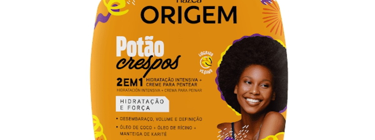 ORIGEM Cr. de Hidratacao Intensiva Crespos 1Kg